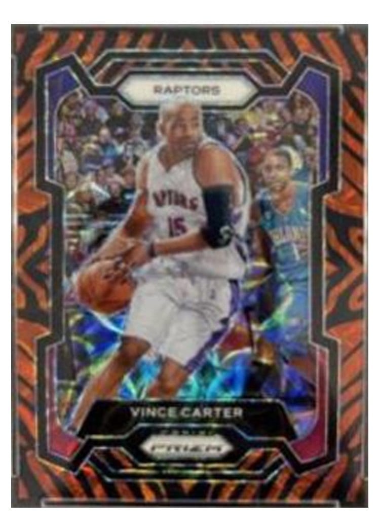2023-24 Panini Prizm Base Set Vince Carter #195 card