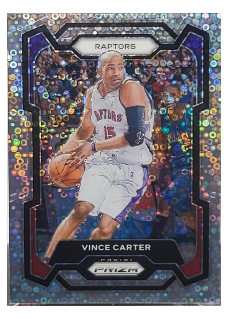 2023-24 Panini Prizm Base Set Vince Carter #195 card