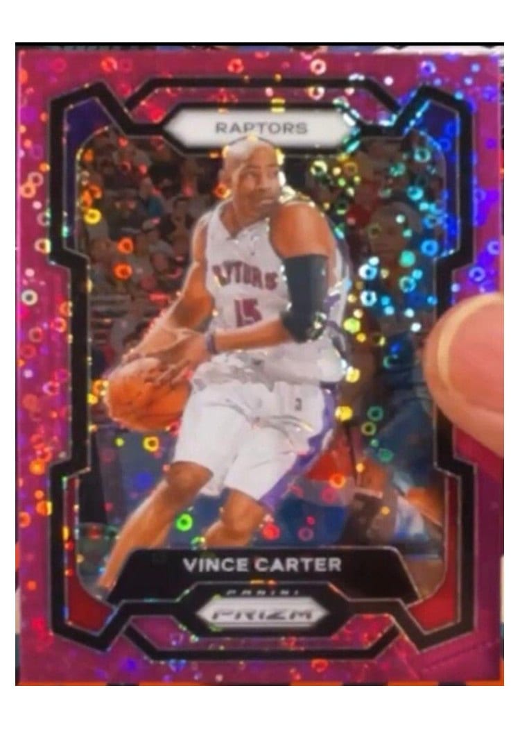 2023-24 Panini Prizm Base Set Vince Carter #195 card