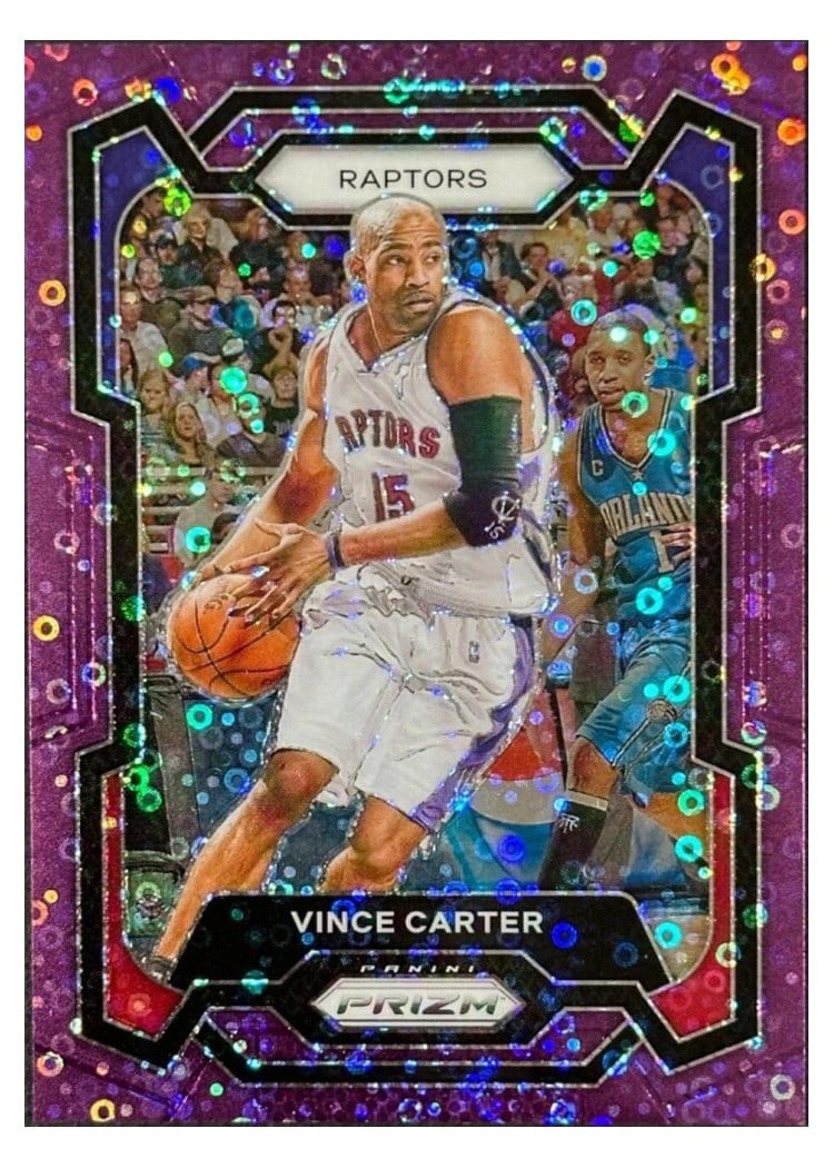 2023-24 Panini Prizm Base Set Vince Carter #195 card