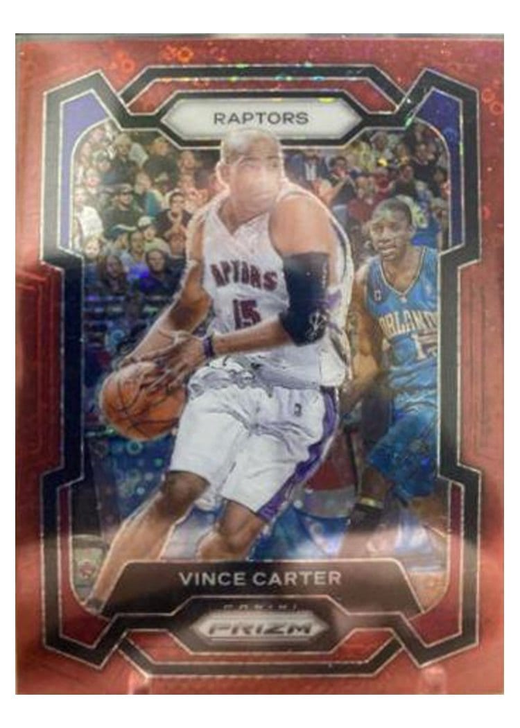 2023-24 Panini Prizm Base Set Vince Carter #195 card