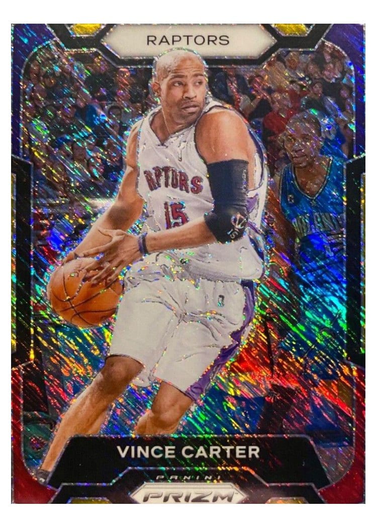 2023-24 Panini Prizm Base Set Vince Carter #195 card