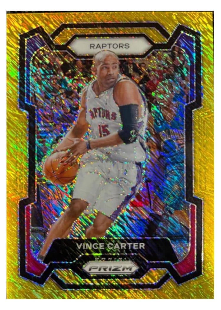 2023-24 Panini Prizm Base Set Vince Carter #195 card