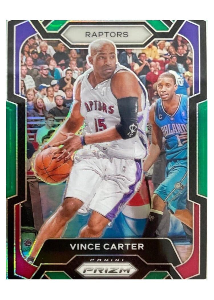 2023-24 Panini Prizm Base Set Vince Carter #195 card