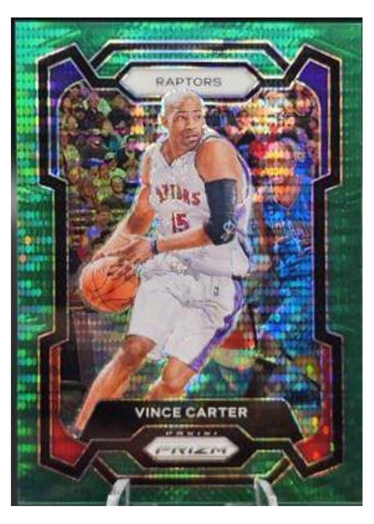 2023-24 Panini Prizm Base Set Vince Carter #195 card