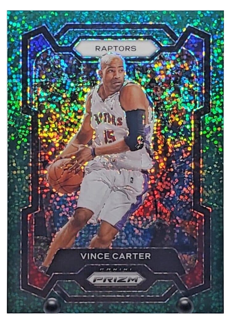 2023-24 Panini Prizm Base Set Vince Carter #195 card