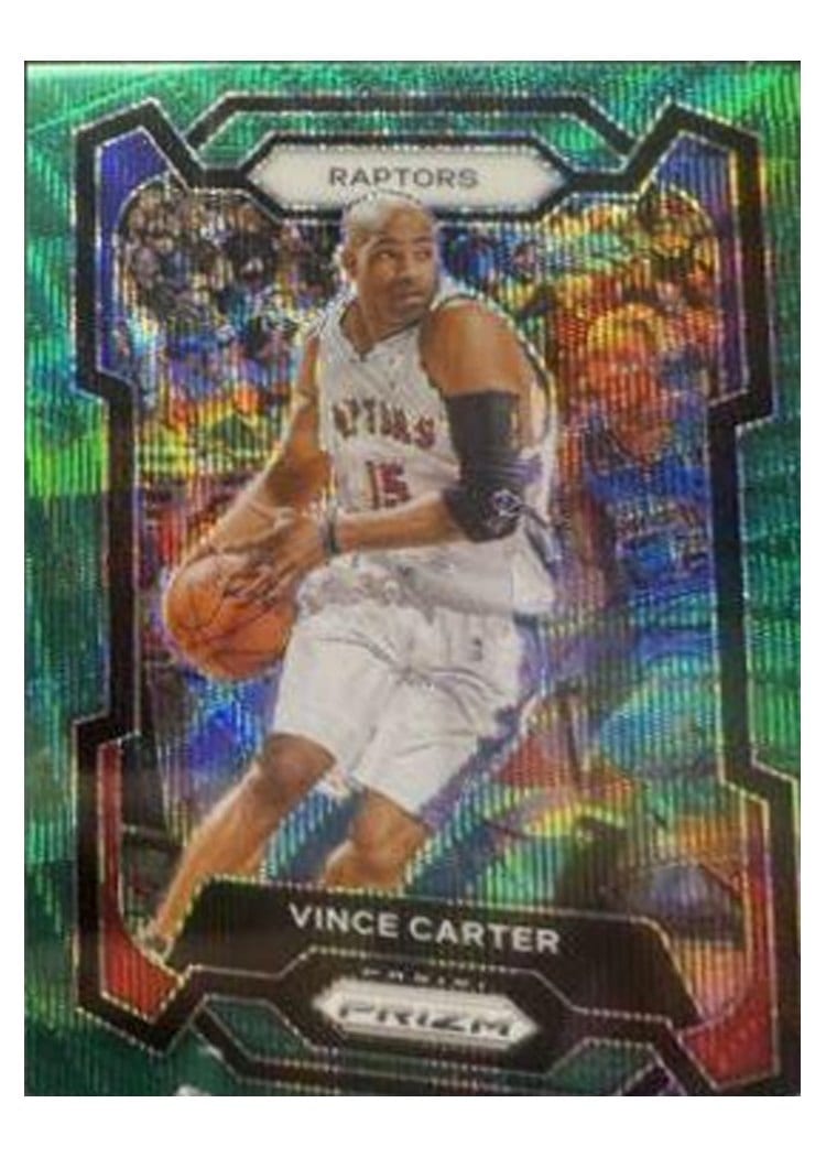 2023-24 Panini Prizm Base Set Vince Carter #195 card