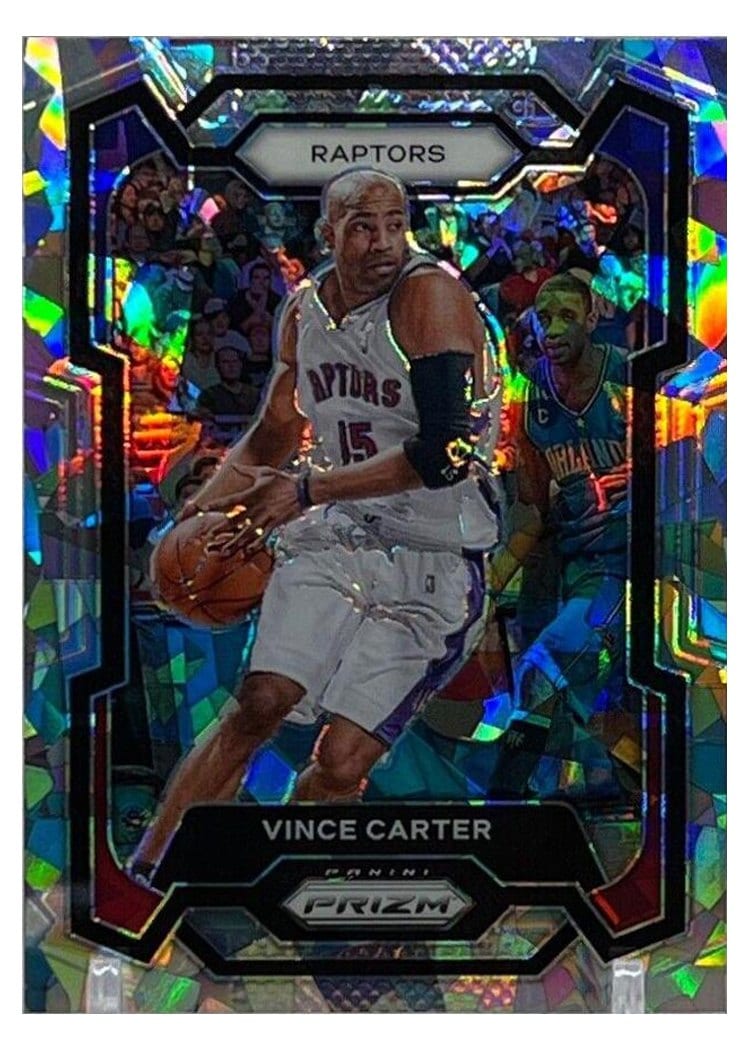 2023-24 Panini Prizm Base Set Vince Carter #195 card