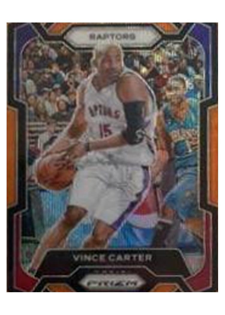 2023-24 Panini Prizm Base Set Vince Carter #195 card