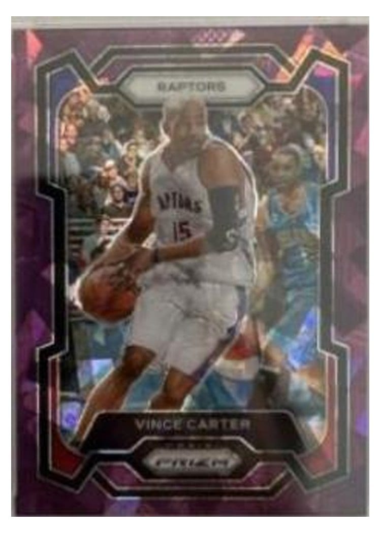 2023-24 Panini Prizm Base Set Vince Carter #195 card