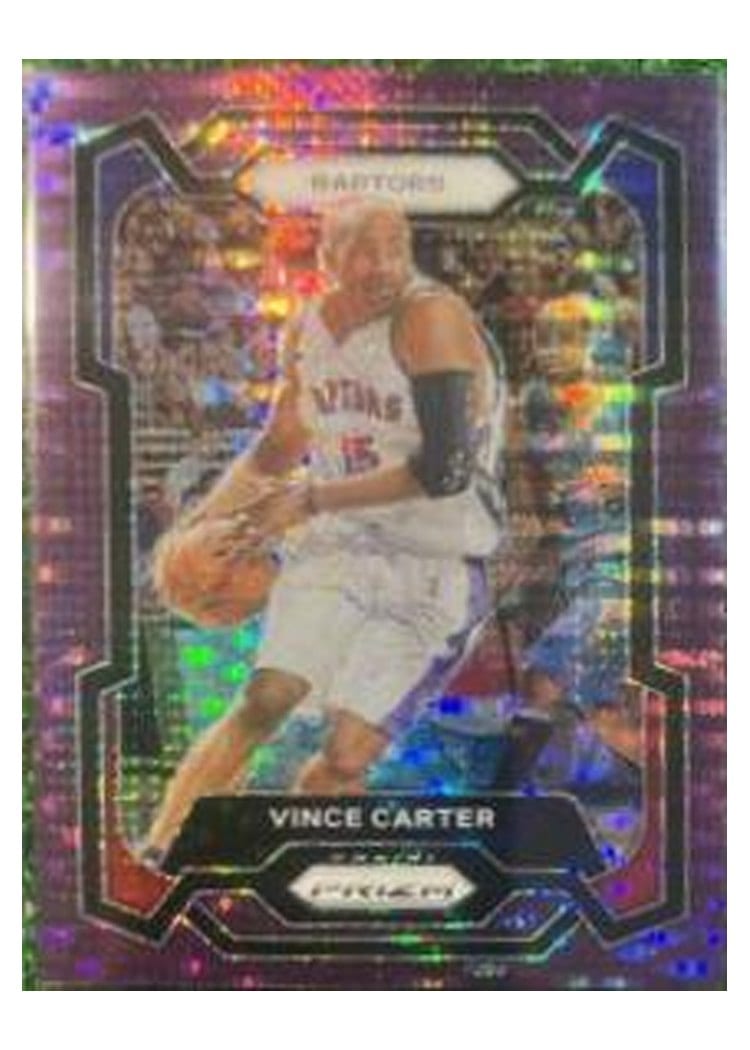 2023-24 Panini Prizm Base Set Vince Carter #195 card