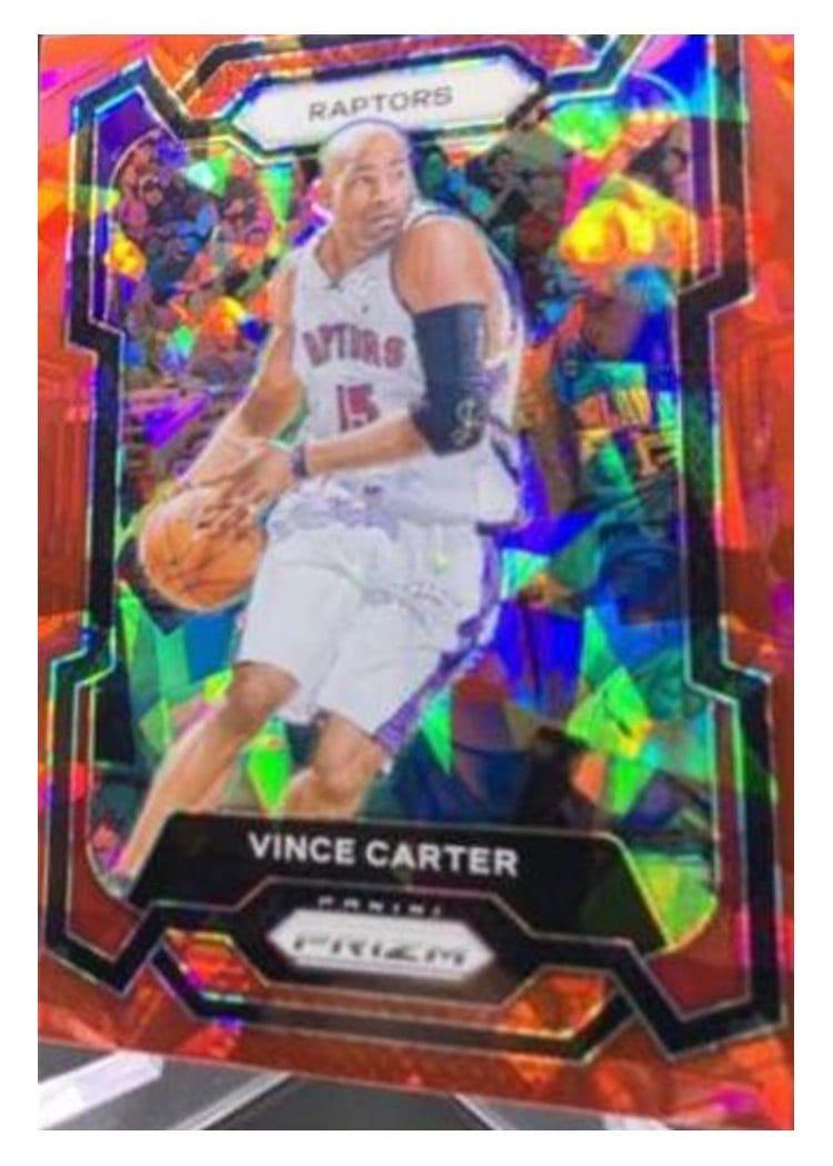 2023-24 Panini Prizm Base Set Vince Carter #195 card