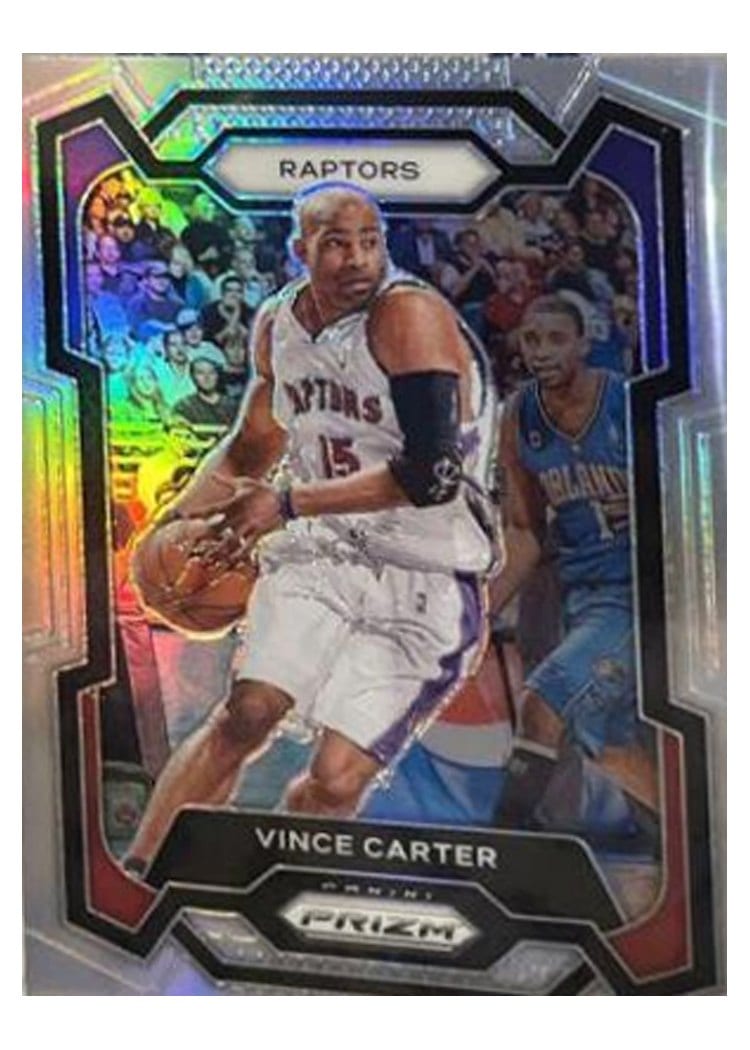 2023-24 Panini Prizm Base Set Vince Carter #195 card