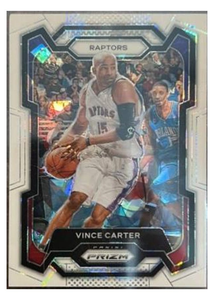 2023-24 Panini Prizm Base Set Vince Carter #195 card
