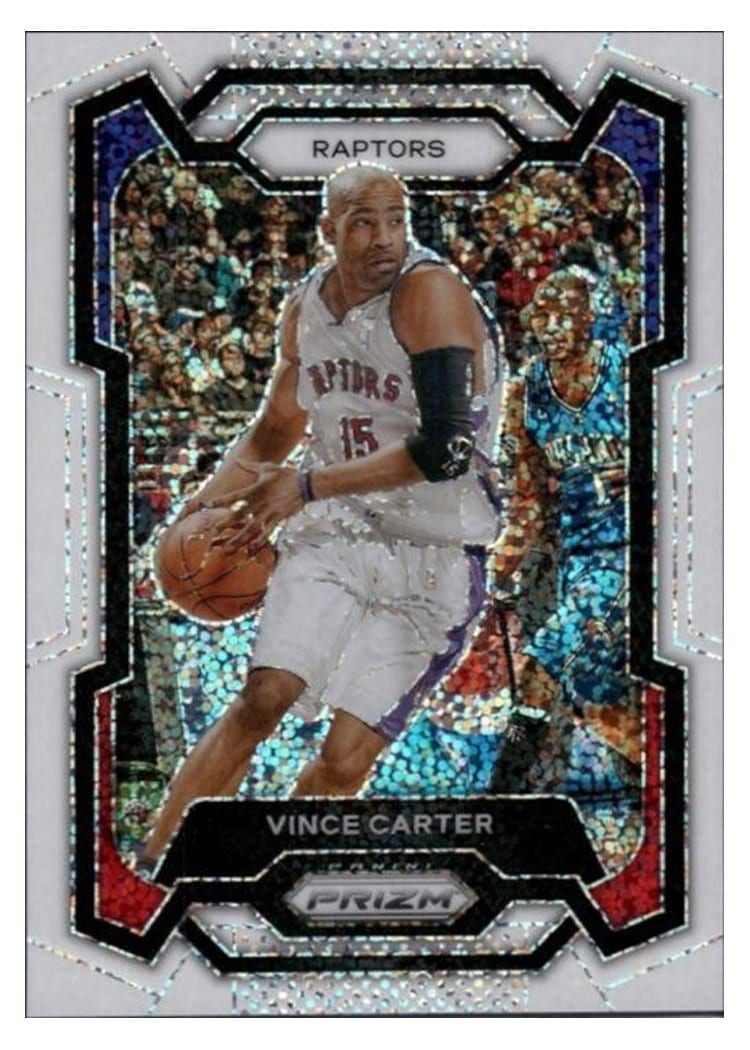 2023-24 Panini Prizm Base Set Vince Carter #195 card