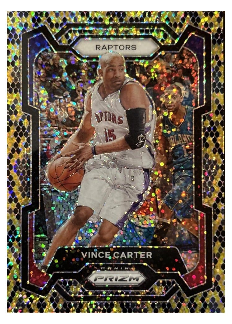 2023-24 Panini Prizm Base Set Vince Carter #195 card