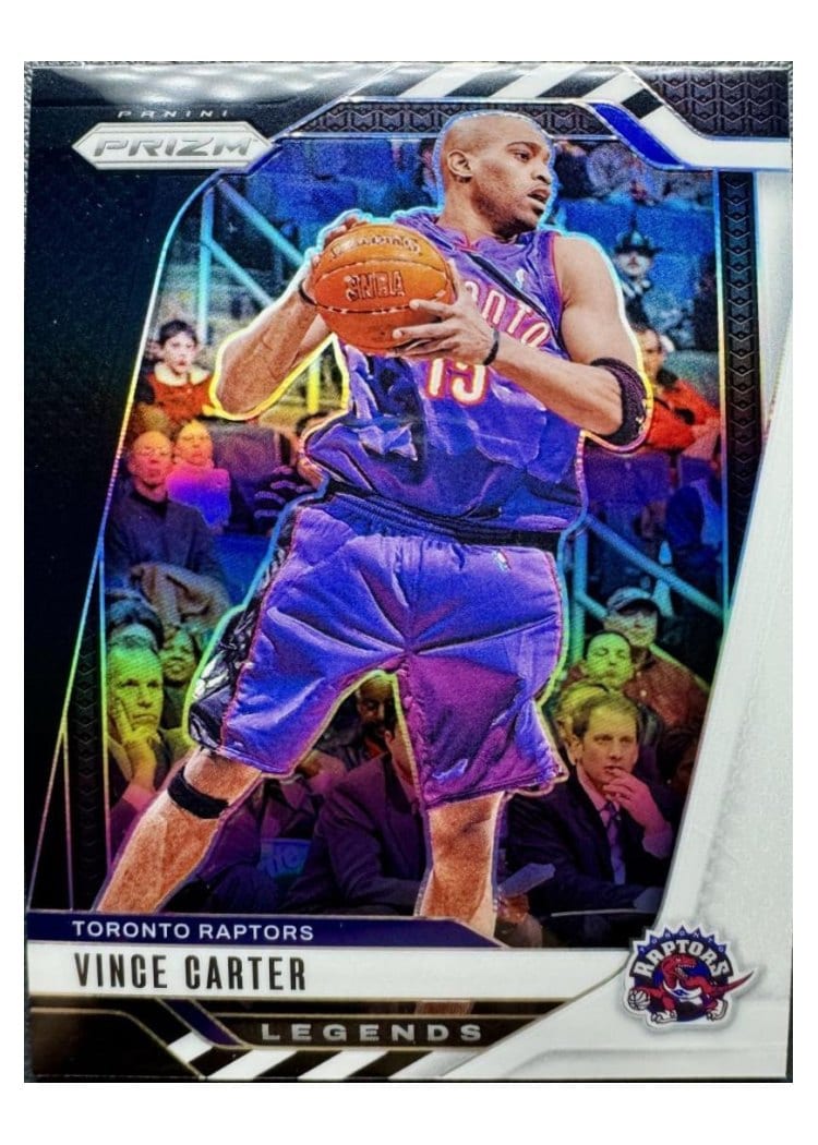 2024-25 Panini Prizm Base Set Vince Carter #295 card