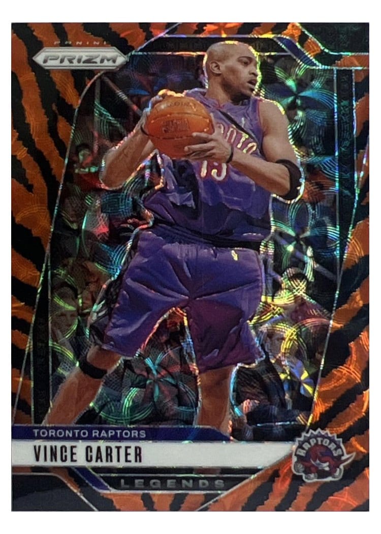 2024-25 Panini Prizm Base Set Vince Carter #295 card
