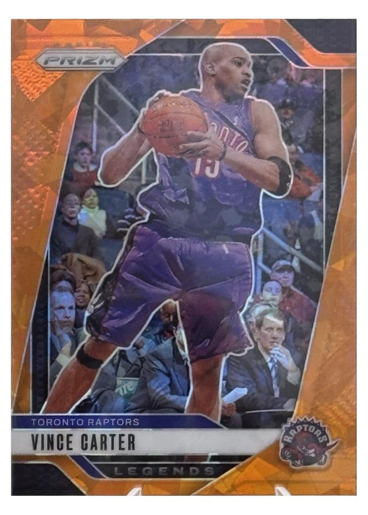 2024-25 Panini Prizm Base Set Vince Carter #295 card
