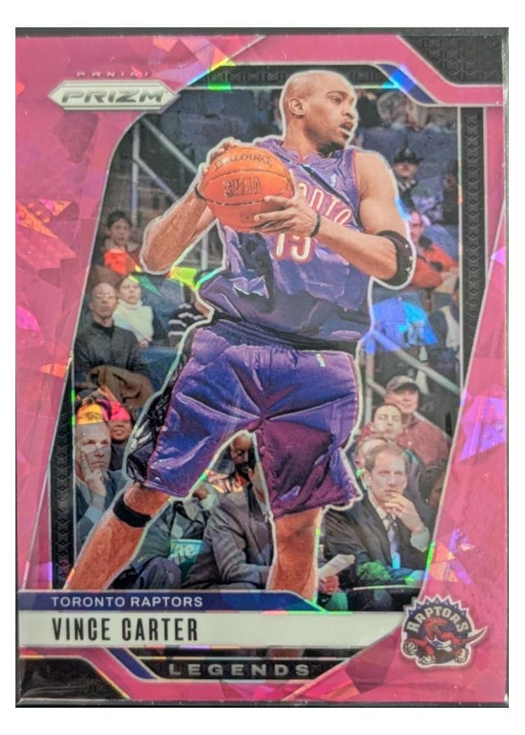 2024-25 Panini Prizm Base Set Vince Carter #295 card