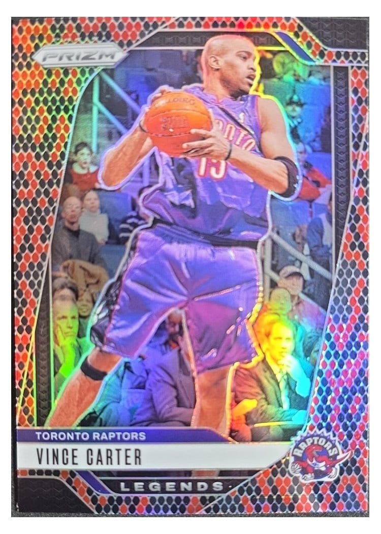 2024-25 Panini Prizm Base Set Vince Carter #295 card