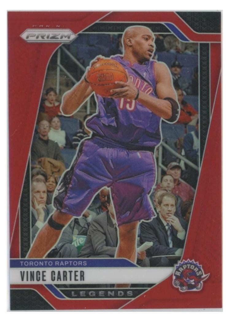 2024-25 Panini Prizm Base Set Vince Carter #295 card