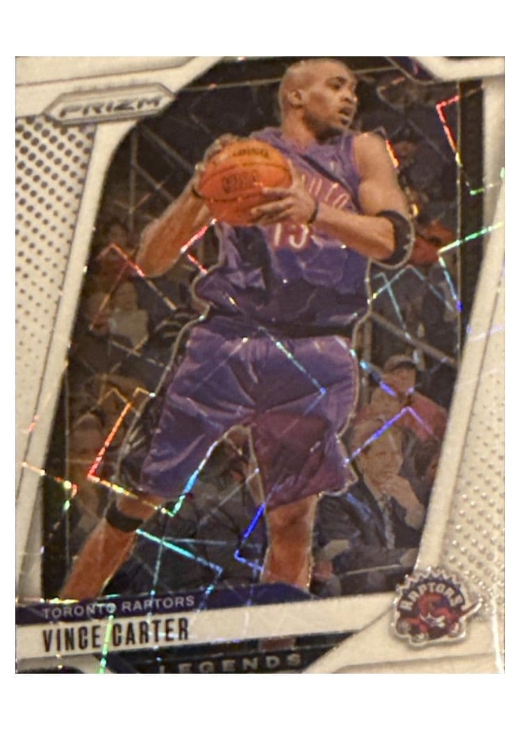 2024-25 Panini Prizm Base Set Vince Carter #295 card