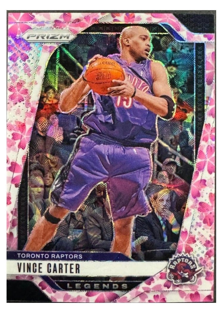2024-25 Panini Prizm Base Set Vince Carter #295 card