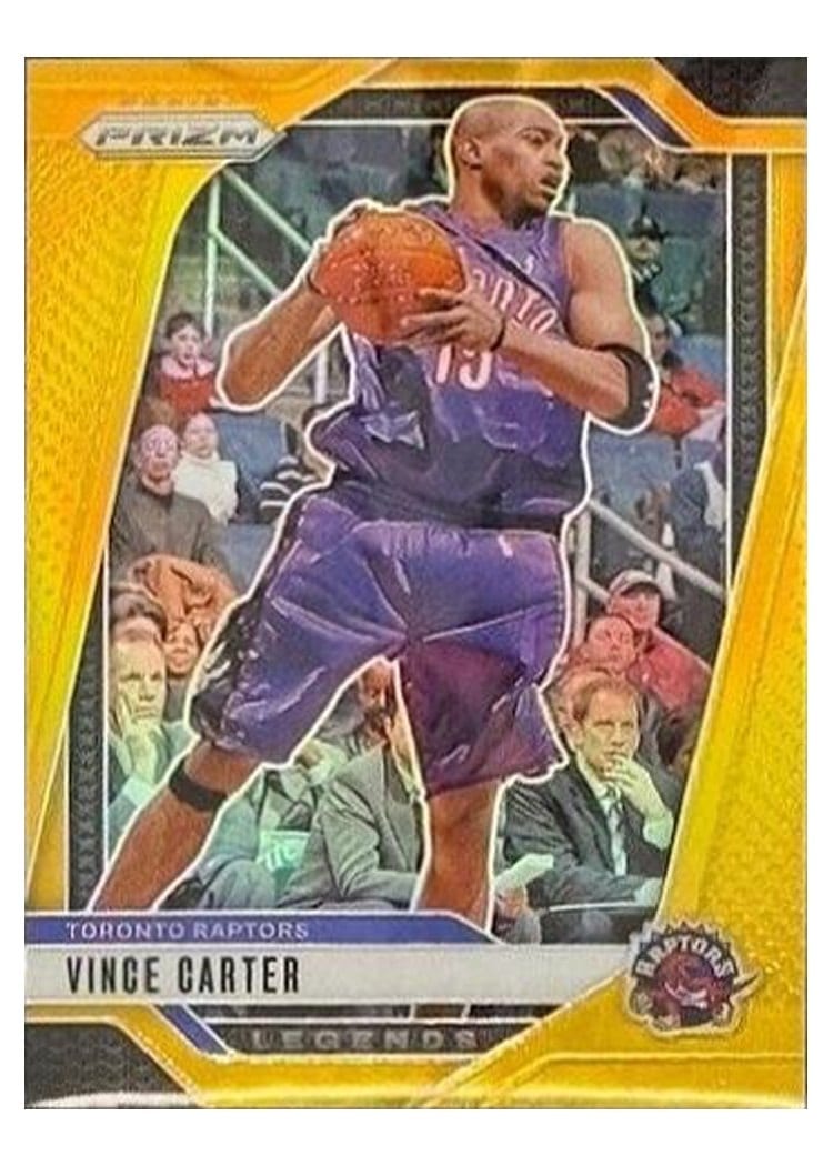 2024-25 Panini Prizm Base Set Vince Carter #295 card
