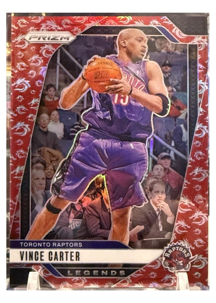 2024-25 Panini Prizm Base Set Vince Carter #295 card