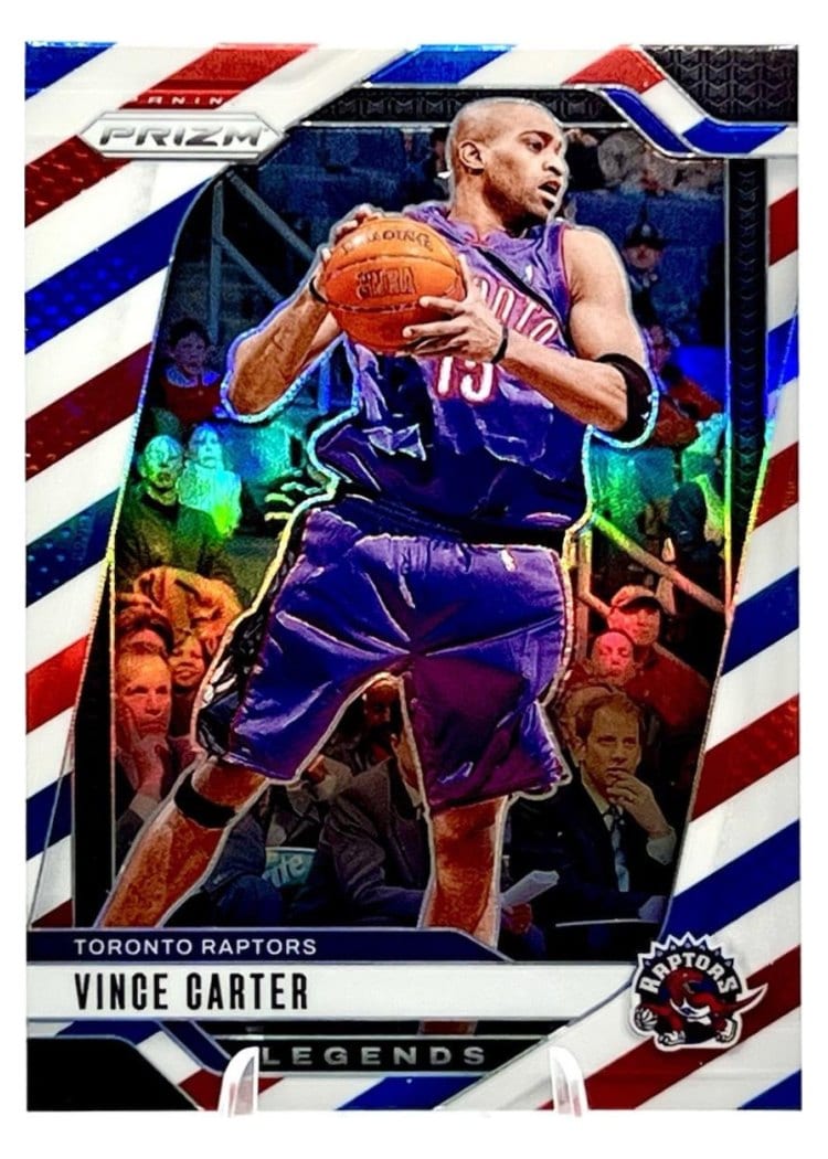 2024-25 Panini Prizm Base Set Vince Carter #295 card