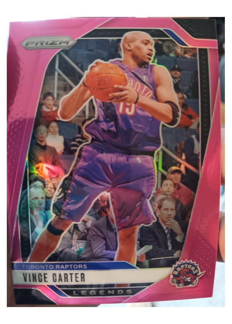 2024-25 Panini Prizm Base Set Vince Carter #295 card
