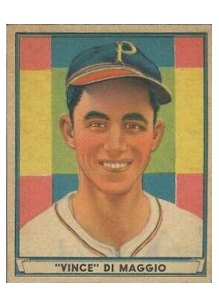 1941 Play Ball Vince DI Maggio #61 card