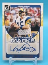 2024 Donruss Signature Marks Vince Ferragamo #SMA-VFE card