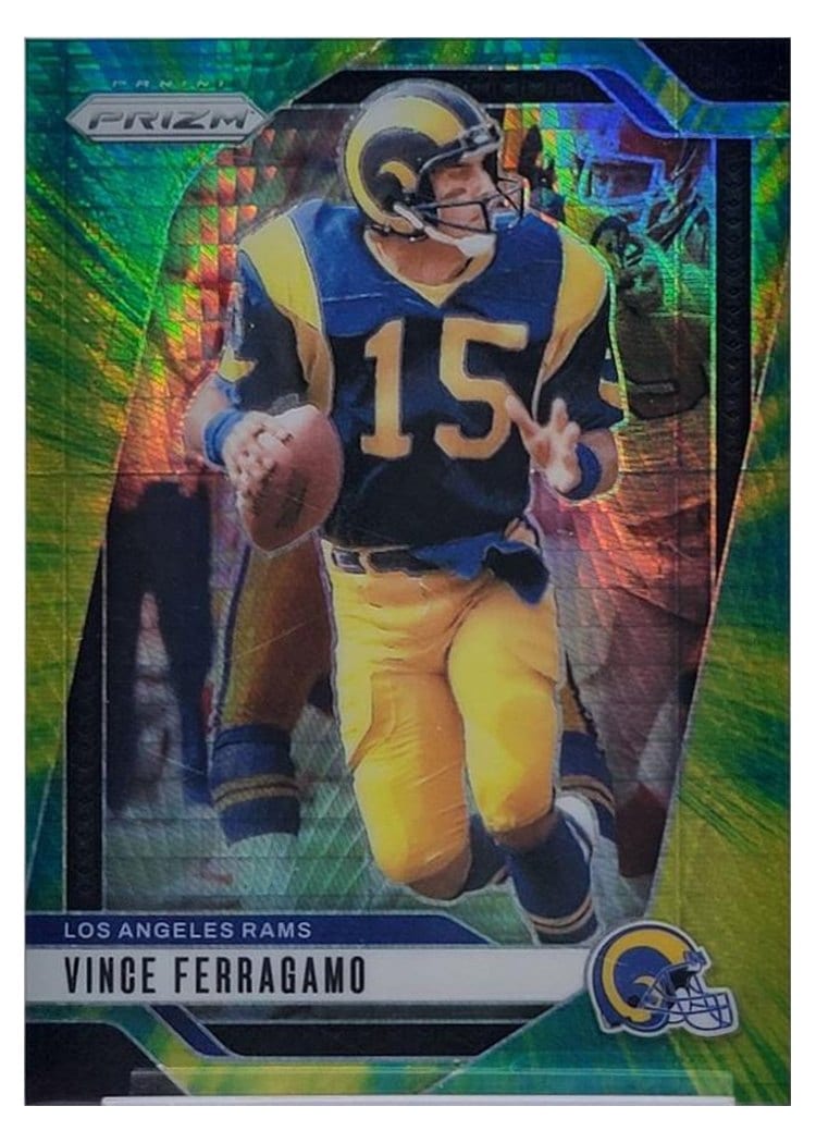 2024 Panini Prizm Base Set Vince Ferragamo #174 card