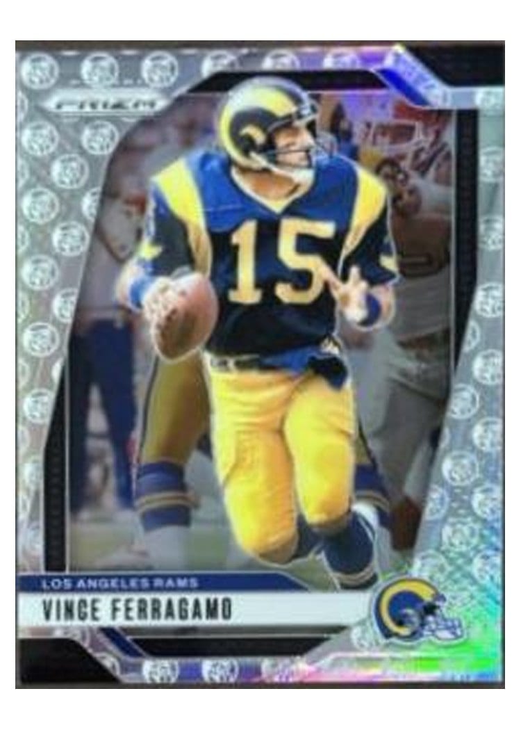2024 Panini Prizm Base Set Vince Ferragamo White Knight #174 card