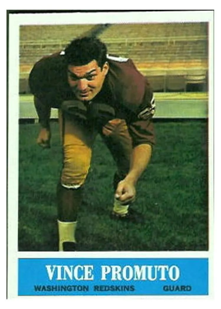 1964 Philadelphia Vince Promuto #191 card
