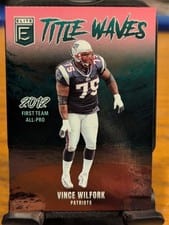 2025 Donruss Elite Title Waves Vince Wilfork #5 card
