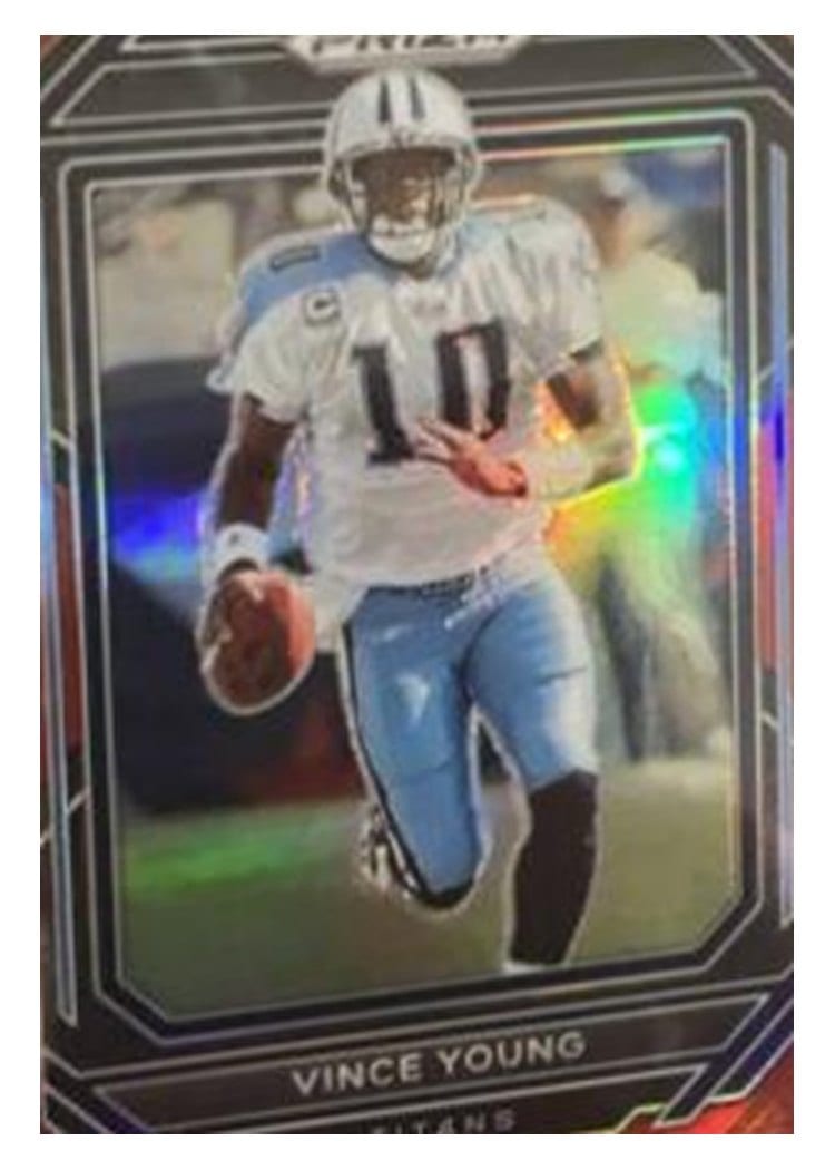 2022 Panini Prizm Base Set Vince Young #290 card