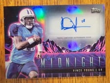 2024 Topps Midnight Horizon Signatures Vince Young #HZS-VY card