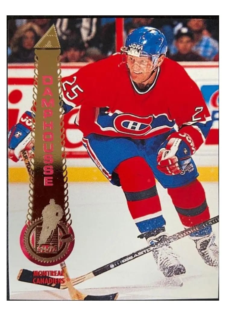 1994 Pinnacle Vincent Damphousse #4 card