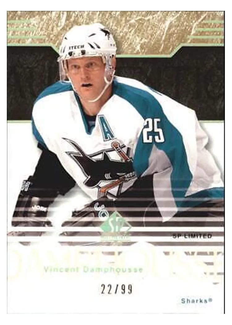 2003 SP Authentic Vincent Damphousse #73 card