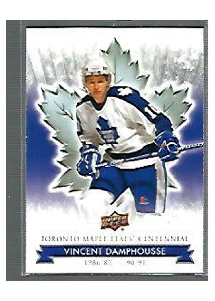 2017 Upper Deck Toronto Maple Leafs Centennial Vincent Damphousse #25 card