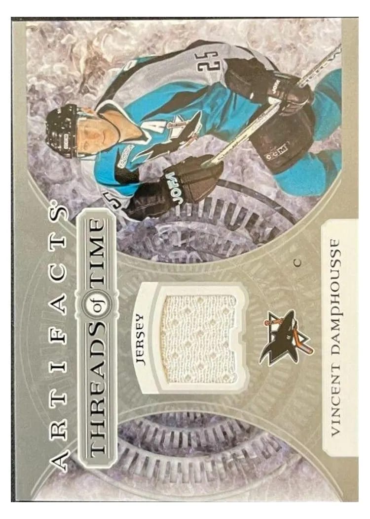 2022-23 Upper Deck Artifacts Threads of Time Vincent Damphousse #TT-VD card
