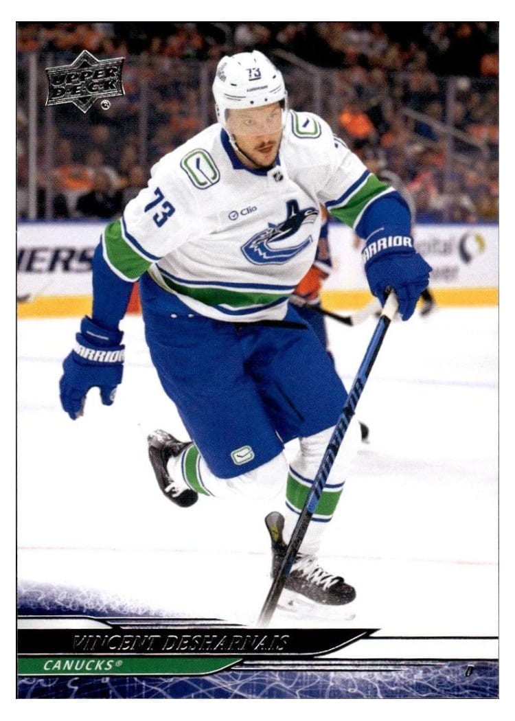 2024-25 Upper Deck Base Set Vincent Desharnais #633 card