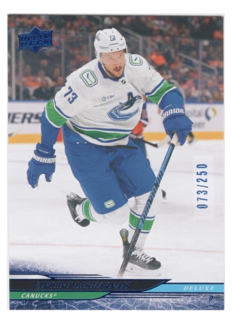 2024-25 Upper Deck Base Set Vincent Desharnais #633 card