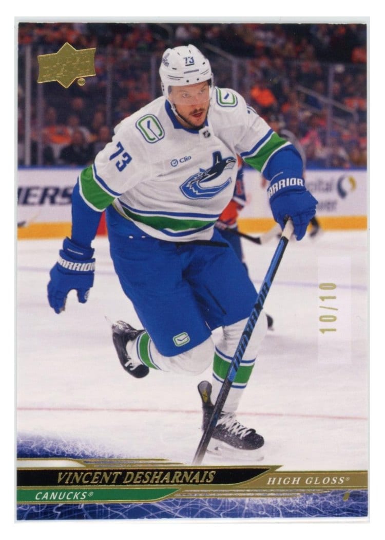 2024-25 Upper Deck Base Set Vincent Desharnais #633 card