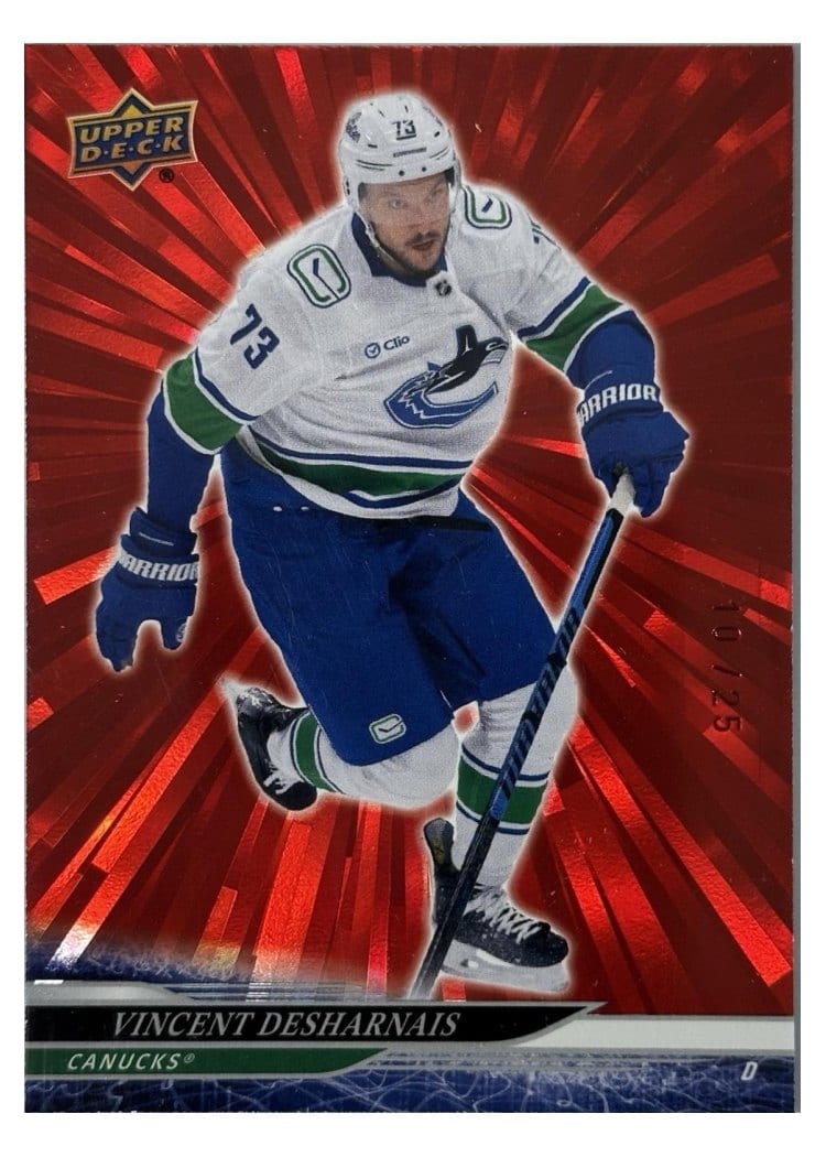 2024-25 Upper Deck Base Set Vincent Desharnais #633 card