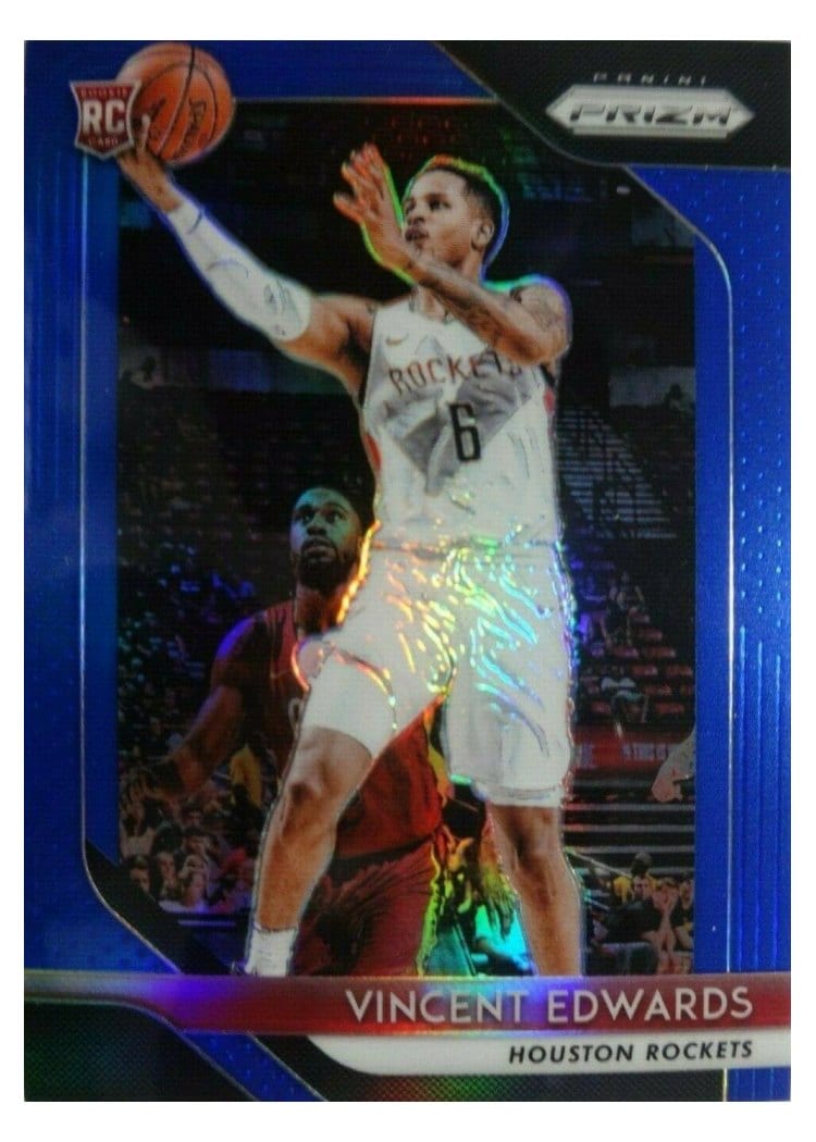 2018-19 Panini Prizm Base Set Vincent Edwards #14 card