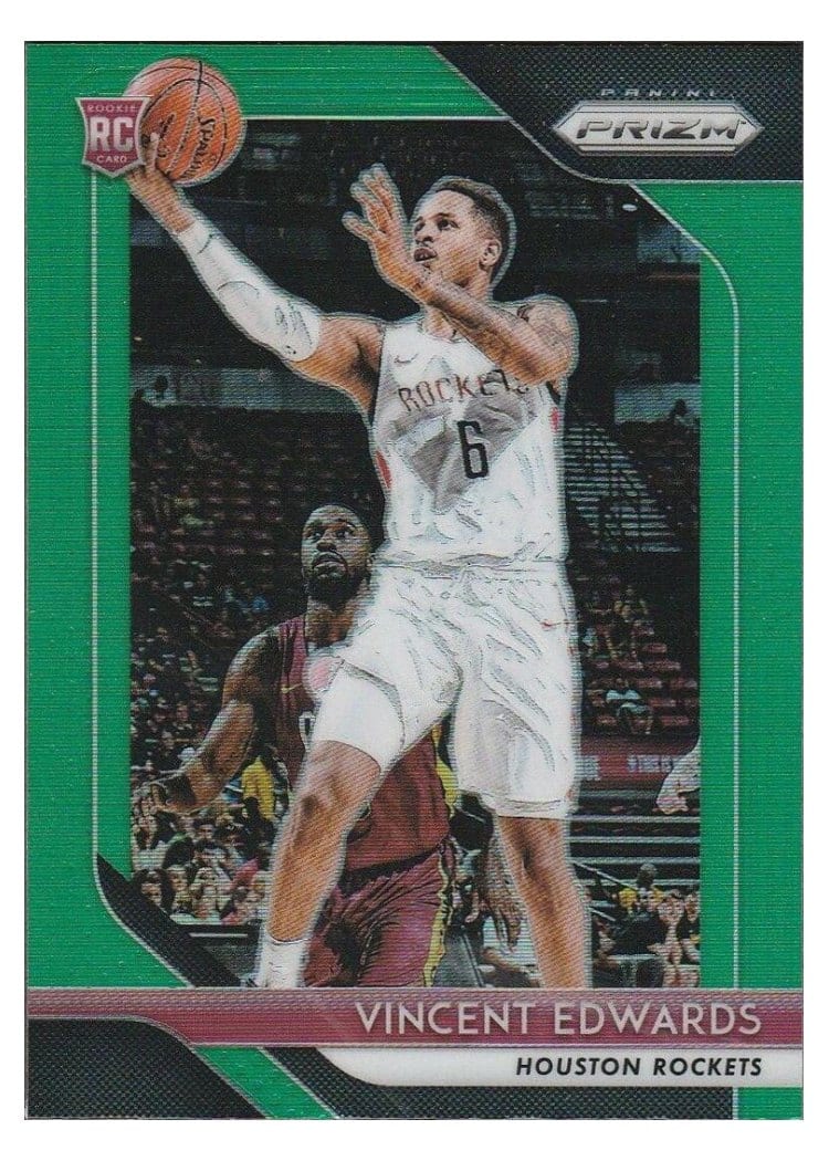 2018-19 Panini Prizm Base Set Vincent Edwards #14 card